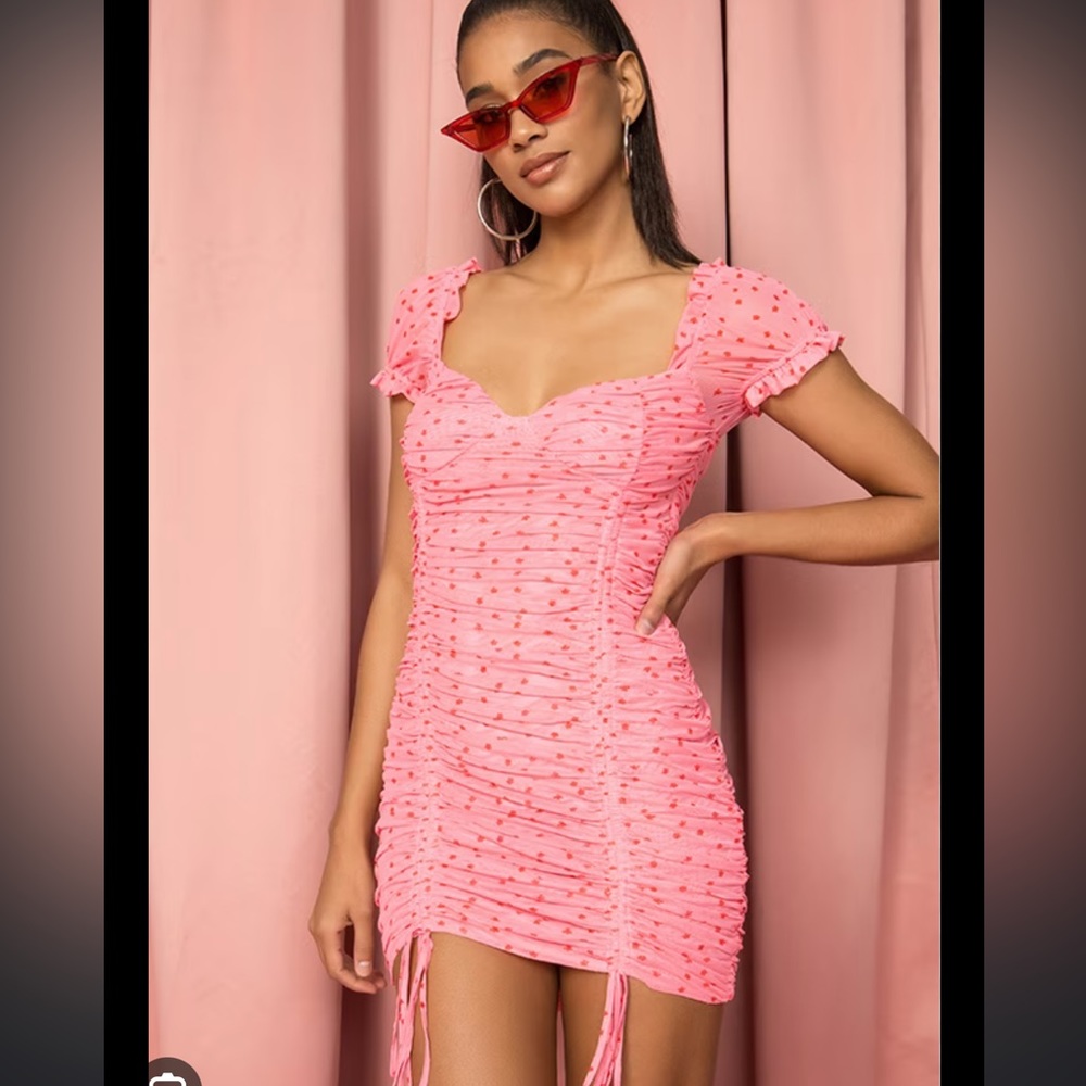 Tiger Mist pink Toronto dress